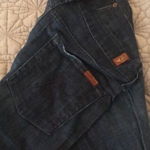Lightly worn for all mankind jeans
